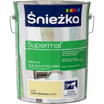 ŚNIEŻKA SUPERMAL OLEJNO-FTALOWA KOŚĆ SŁONIOWA 5L