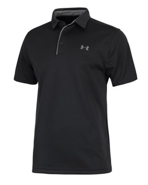 Under Armour Polo UA Tech 1290140 Czarny Loose Fit