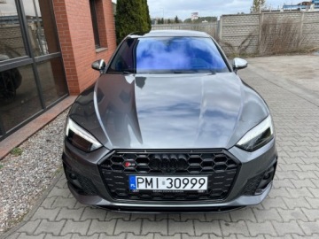 Audi A5 F5 S5 Coupe Facelifting 3.0 TDI 347KM 2020 Audi S5 Sportback 3.0 diesel 347KM S5 zarej w PL zadbany ksiazka serw, zdjęcie 4