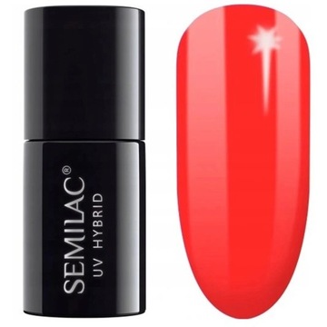 SEMILAC LAKIER HYBRYDOWY 570 NEON WATERMELON 7ml