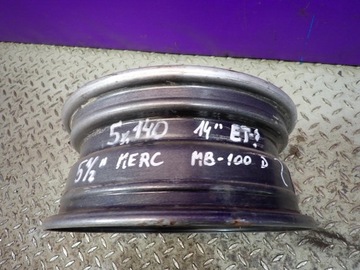 MERCEDES MB100 DISK OCELOVÝ R14 14 5,5J 14R 5X140