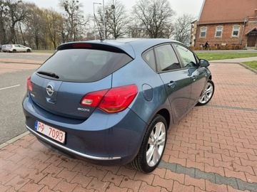 Opel Astra J Hatchback 5d 1.4 Twinport ECOTEC 100KM 2012 Opel Astra Oryginał Bezwypadkowy I Właścicie, zdjęcie 6