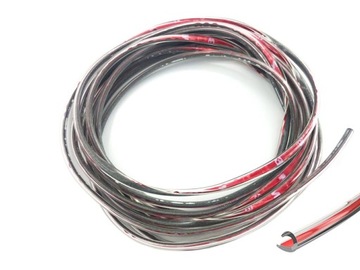 AG679F ДВЕРНАЯ ЗАЩИТНАЯ НАКЛАДКА 5М ЧЕРНАЯ