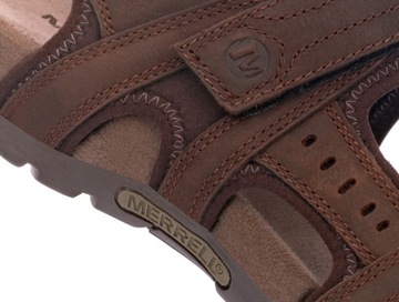 МУЖСКИЕ САНДАЛИИ MERRELL, КОРИЧНЕВАЯ КОЖА, размер 44