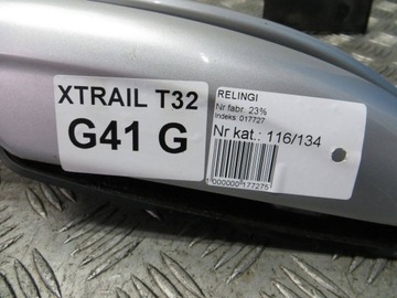 NISSAN X-TRAIL T32 STŘEŠNÍ NOSIČ STŘEŠNÍ KPL 14-