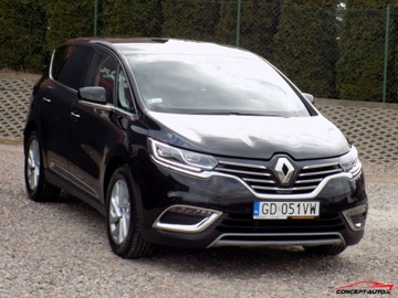 Renault Espace V Van 1.6 Energy dCi 130KM 2016 Renault Espace Panorama Navi Led Parkdistance Polski Salon 1.6 Diesel 130KM, zdjęcie 4