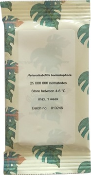 Larvanem Nicienie 25 mln pędraki larwy opuchlaki