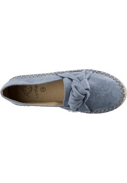 LYNFIELD NIEBIESKIE WSUWANE ESPADRYLE IMITACJA ZAMSZU SPLOT 2KD XXJ__39