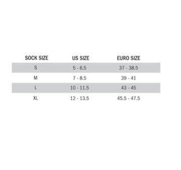 Черные носки ALPINESTARS CREW SOCK XL