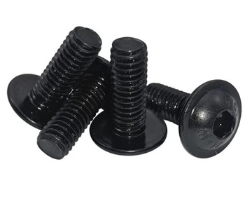 Винт M5X10 мм V-Slot T-Slot M5 10 мм черный с плоской головкой-25