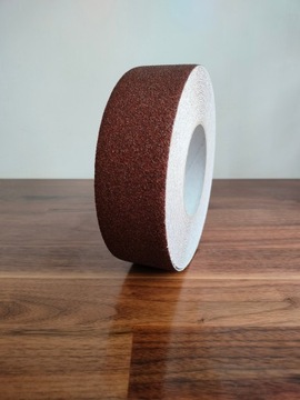 TAŚMA ANTYPOŚLIZGOWA na schody brązowa 50mm 18m wewnętrzna zewnętrzna PL