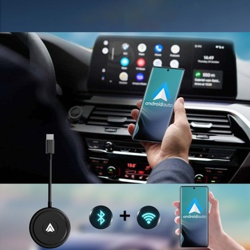 БЕСПРОВОДНОЙ АВТОМОБИЛЬНЫЙ АДАПТЕР WIFI BT ДЛЯ Android