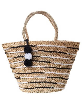 Piękny letni koszyk w stylu boho Torba bardzo pojemna i wygodna