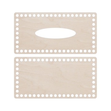 BSZ85 Baza chustecznika - prostokąt 26x13 cm