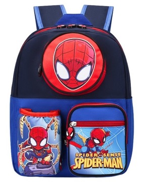 PLECAK DLA PRZEDSZKOLAKA SZKOLNY DZIECIĘCY SPIDERMAN PAJĄK SUPERBOHATER