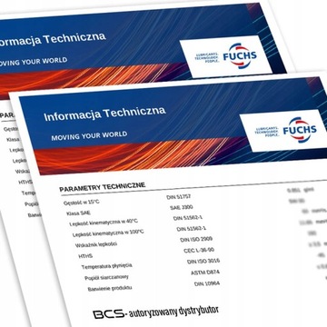 2 ЛИТРА FUCHS TITAN SINTOFLUID FE ​​75W ТРАНСМИССИОННОЕ МАСЛО 2Л - РАСПРЕДЕЛИТЕЛЬ