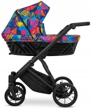 wózek głęboki 1w1 dla dziecka Ivento Kunert 05 Colors Impresion KOLOROWY