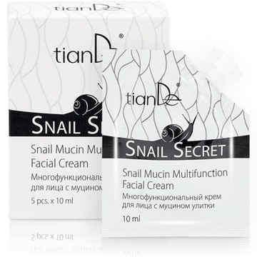 REGENERUJĄCY KREM DO TWARZY Snail Secret tianDe x5