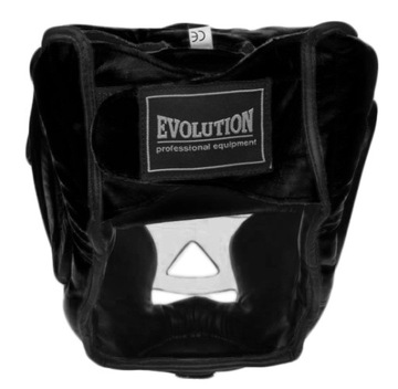 ТРЕНИРОВОЧНЫЙ ШЛЕМ ДЛЯ БОКСА С КОЖАНОЙ МАСКОЙ EVOLUTION