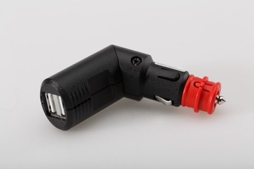 ДВОЙНОЙ USB-ПОРТ, ПОДКЛЮЧЕННЫЙ К ПРИЖИГАЛЕ