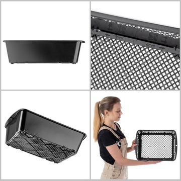 САДОВОЕ СИТО 40 СМ ДЛЯ ПРОСЕИВАНИЯ, РЕГУЛИРУЕМАЯ ЗЕМЛЯ, ПЕСОК, КАМНИ