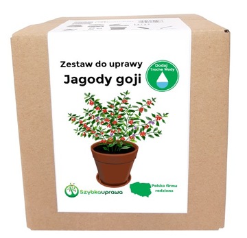 Zestaw do Uprawy JAGODY GOJI X