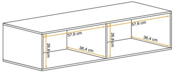 SWAP II ТВ СТОЛИК, ГЛЯНЦЕВЫЙ ПВХ