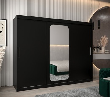 Szafa przesuwna garderoba PROMO T2 250 z lustrem