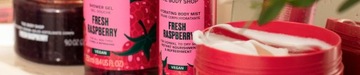THE BODY SHOP СКРАБ МАЛИНОВЫЙ ПИЛИНГ СВЕЖАЯ МАЛИНА