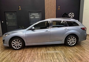 Mazda 6 II Kombi Facelifting 2.0 MZR 155KM 2011 Mazda 6 2.0 155KM NAVI BOSE skory RVM MANUAL zarejestrowana, zdjęcie 10