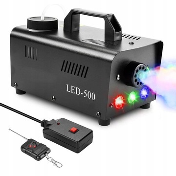 Wytwornica dymu LED 500W DJ Imprezowy Ultra Fogger