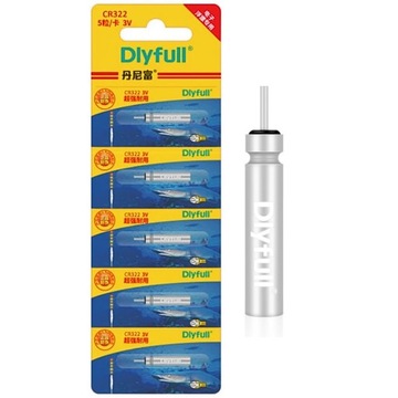 Bateria CR425 do Świetlika Spławika Dlyfull 3V 5 szt Oryginalna