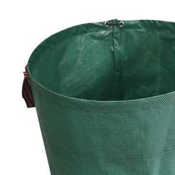 Многоразовая садовая сумка с ручками для хранения на лужайке.