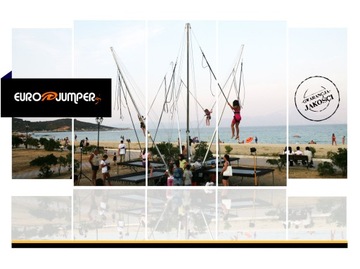 Батут - садовое банджи, евробанджи, банджи.