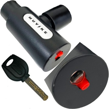 ZAPIĘCIE ROWEROWE ŁAŃCUCH ZAPIĘCIE DO ROWERU MUVIKE SOLID 900/6K 90 cm 6 mm