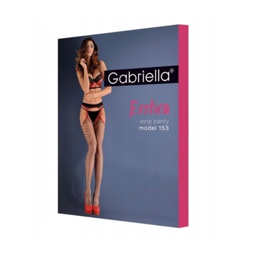 GABRIELLA 153 POŃCZOCHY Z PASEM KABARETKI M/L