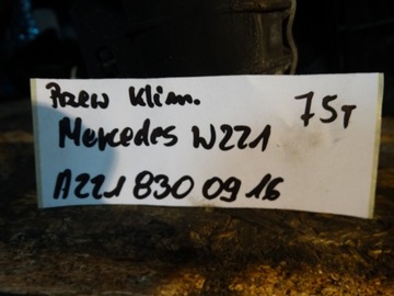 IDEALNI PŘÍVODY KLIMATIZACE MERCEDES W221 1