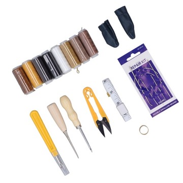 Инструменты для кожи Восковые нитки Иглы Szydło