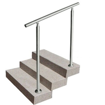 Balustrada nierdzewna Balustrada Poręcz Schodowa STALI NIERDZEWNEJ 80CM