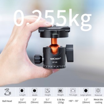 ФОТО МОНОПОД ШТАТИВ K&F 175СМ ГОЛОВА K254A3 SA254M2 KF09.089 V1