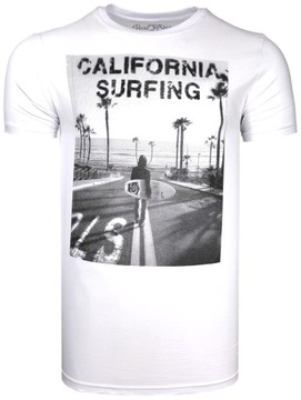 KOSZULKA MĘSKA T-SHIRT CALIFORNIA T1166 r. XL
