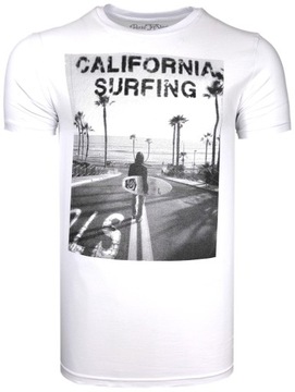 KOSZULKA MĘSKA T-SHIRT CALIFORNIA T1167 r. XXL