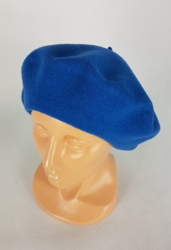 174 BERET FEZKO NIEBIESKI rozm. 11,5'' duży