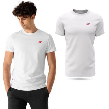 KOSZULKA MĘSKA 4F T-SHIRT BAWEŁNIANY PODKOSZULEK SPORTOWY LIMITOWANA