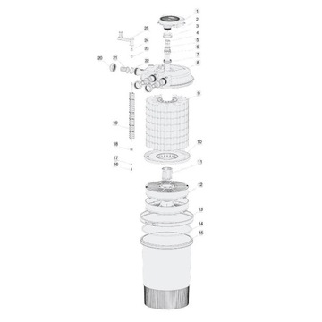 НАПОРНЫЙ ФИЛЬТР С УФ-ЛАМПОЙ 55ВТ ДЛЯ ПРУДА ОБЪЕМОМ ДО 60м3