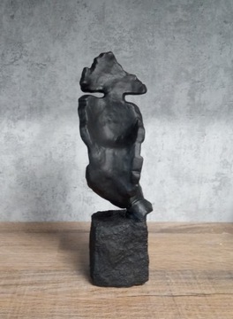 Скульптура -Тишина.В-26см.Черный