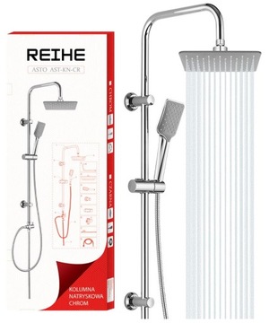 ПОЛЬША VALVEX смеситель для душа + душевой набор RAIN - CUBIC