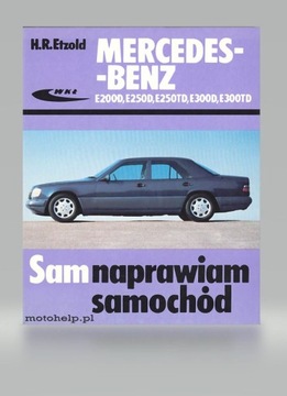 MERCEDES-BENZ W124 E300D (85-95) KSIĄŻKA NAPRAW