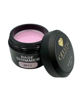 Baza Hybrydowa Kamuflująca CRYSTAL PROFESSIONAL Base Shimmer #11 15ml