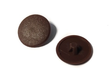 Zaślepka PZ2 maskująca wkręt - 100szt BRĄZ MAT